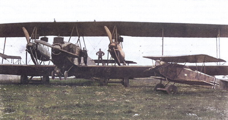 Приветствую вас друзья! Это был самый крупный и тяжелый аэроплан Первой Мировой войны, настоящий авиационный шедевр своей эпохи.  Для начала немного предыстории.-19