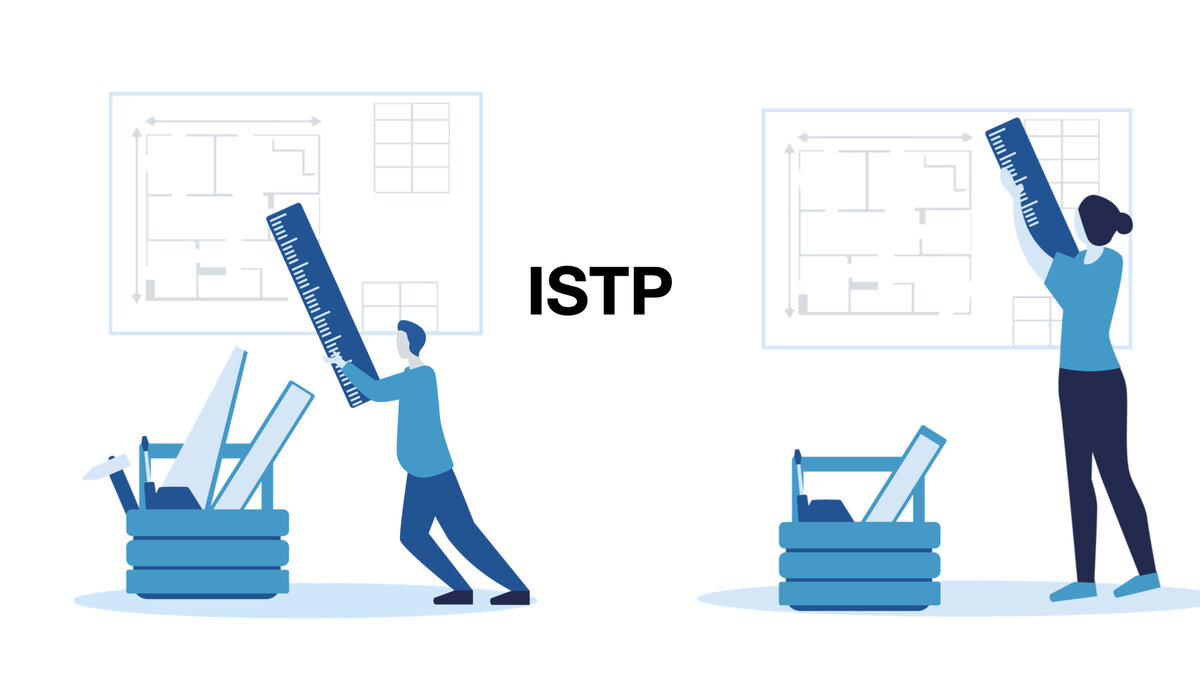 ISTP: 5% населения мира, из которых 2% женщин и 9% мужчин.