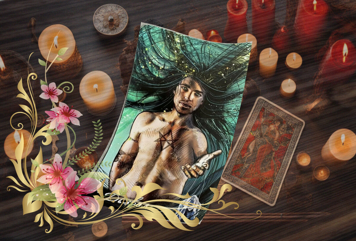 Диавол - сильные искушения, самообман - Таро Светлого Провидца