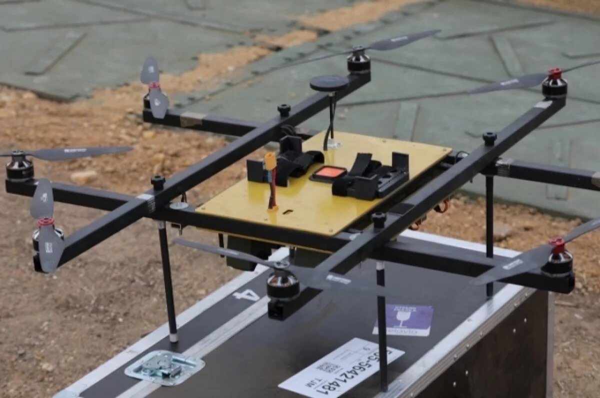    На полигоне под Самарой военные отработали уничтожение дронами укрепрайона