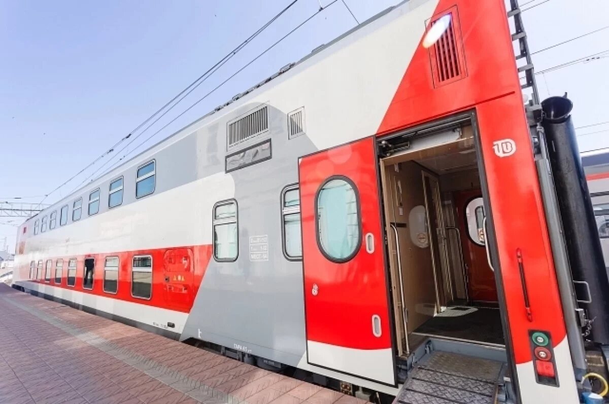    В челябинских пассажирских поездах появятся двухэтажные вагоны