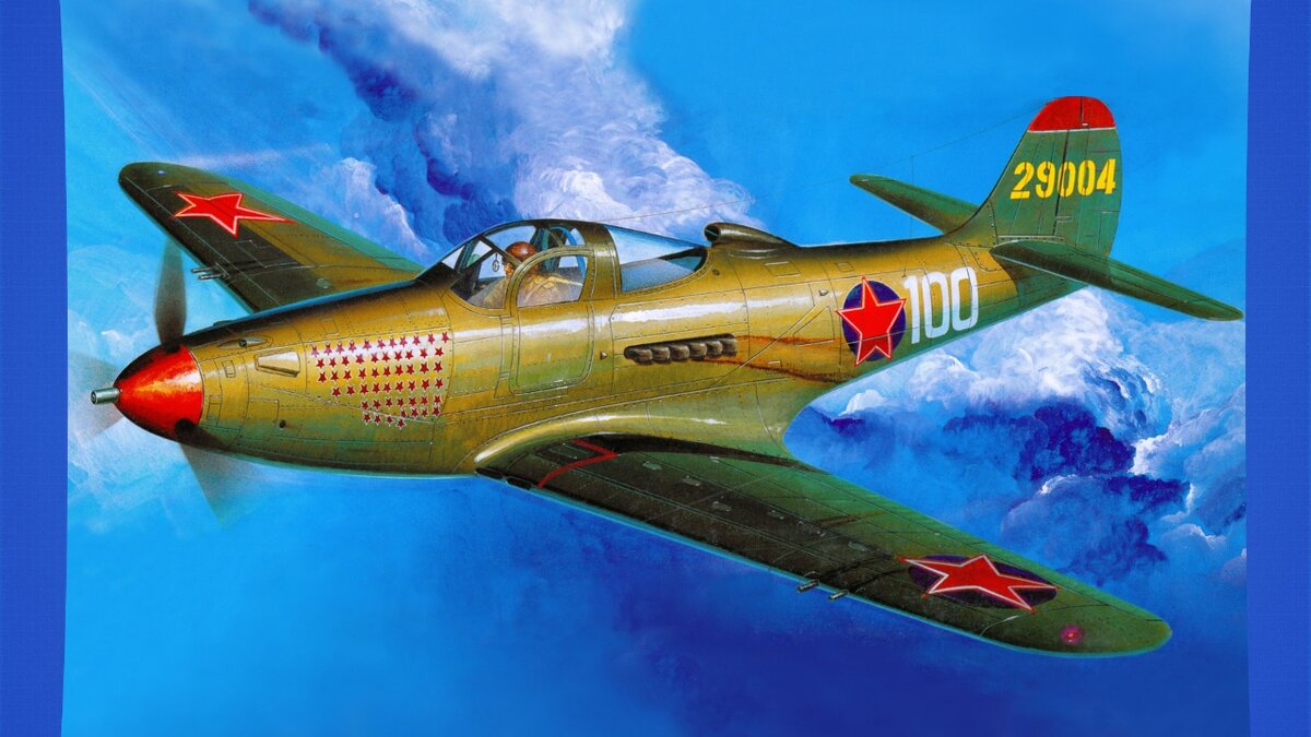 Американский истребитель "Аэрокобра"