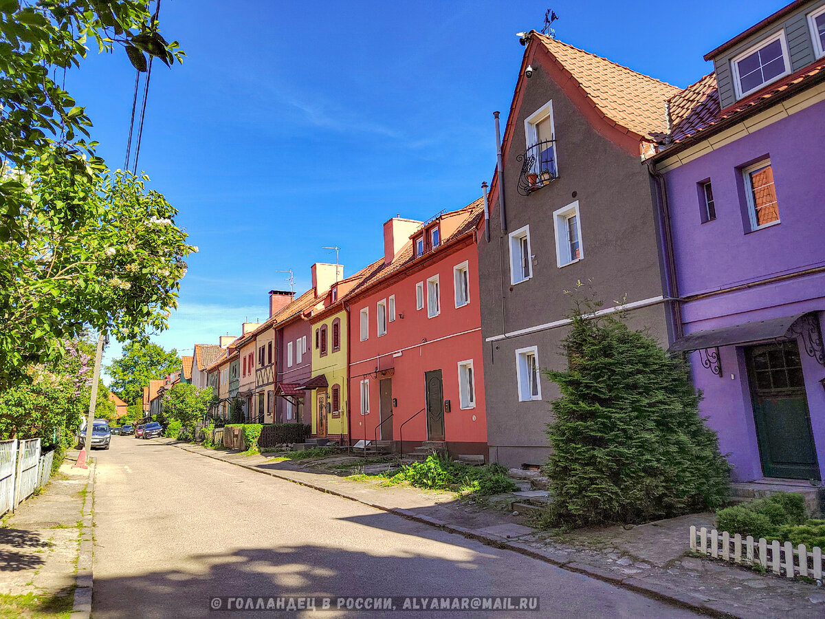 Музей находится на этой улице с красивыми немецкими домами. Фото: Голландец в России