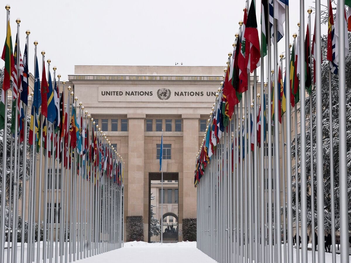    Здание Совета по правам человека ООН в Женеве© Фото : UN Photo / Jean-Marc Ferré