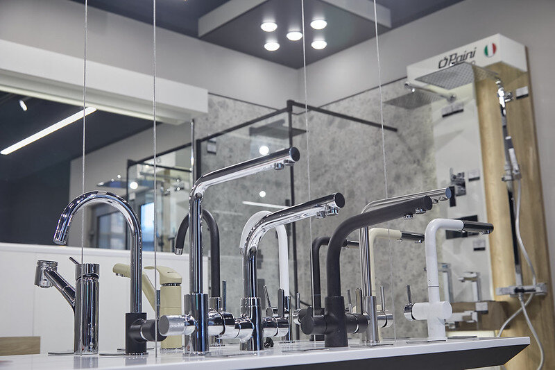 Смесители для кухни PAINI в московском шоуруме