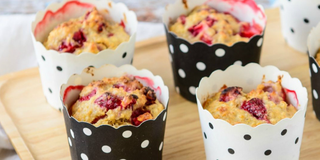 Рецепт. ПП-маффины с бананом из гречневой муки