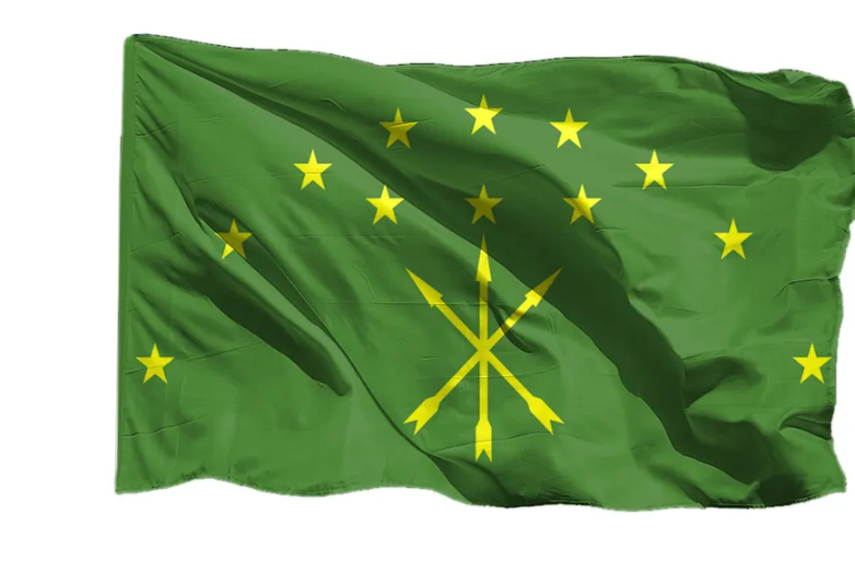 Флаг адыгов или черкесов, фото с интернета