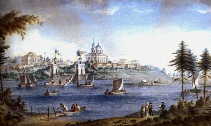 Грузино, усадьба графа Аракчеева. Источник: pinterest.com