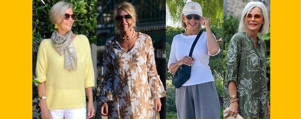 Летняя одежда для зрелых женщин