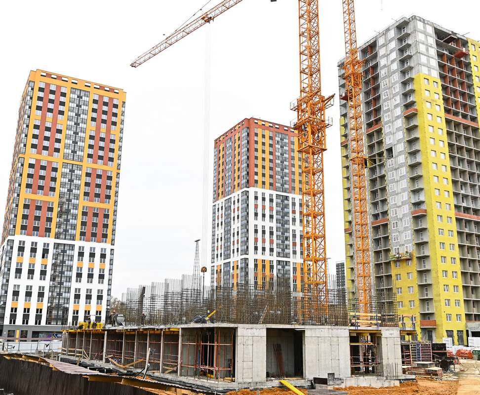 Май 2024 | Ход строительства ЖК «Веер Парк» в Екатеринбурге