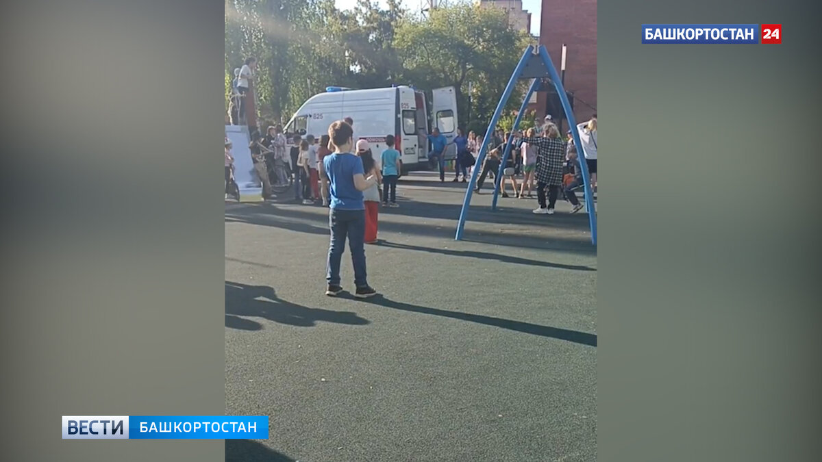    В Уфе в парке Первомайский подросток получил травму на детской площадке