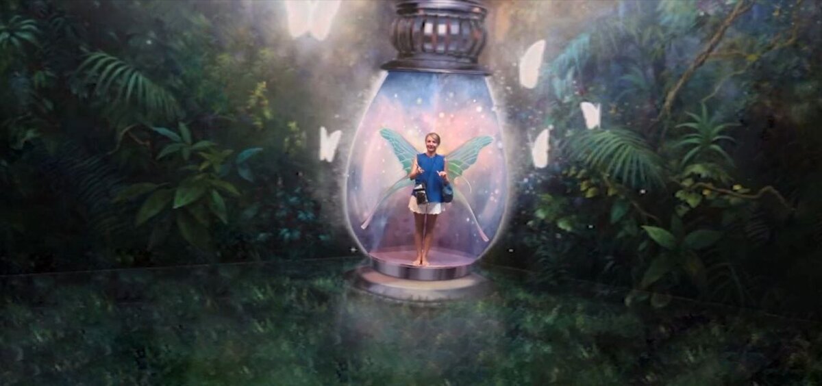 Вот так легко можно попробовать себя в роли феи👍