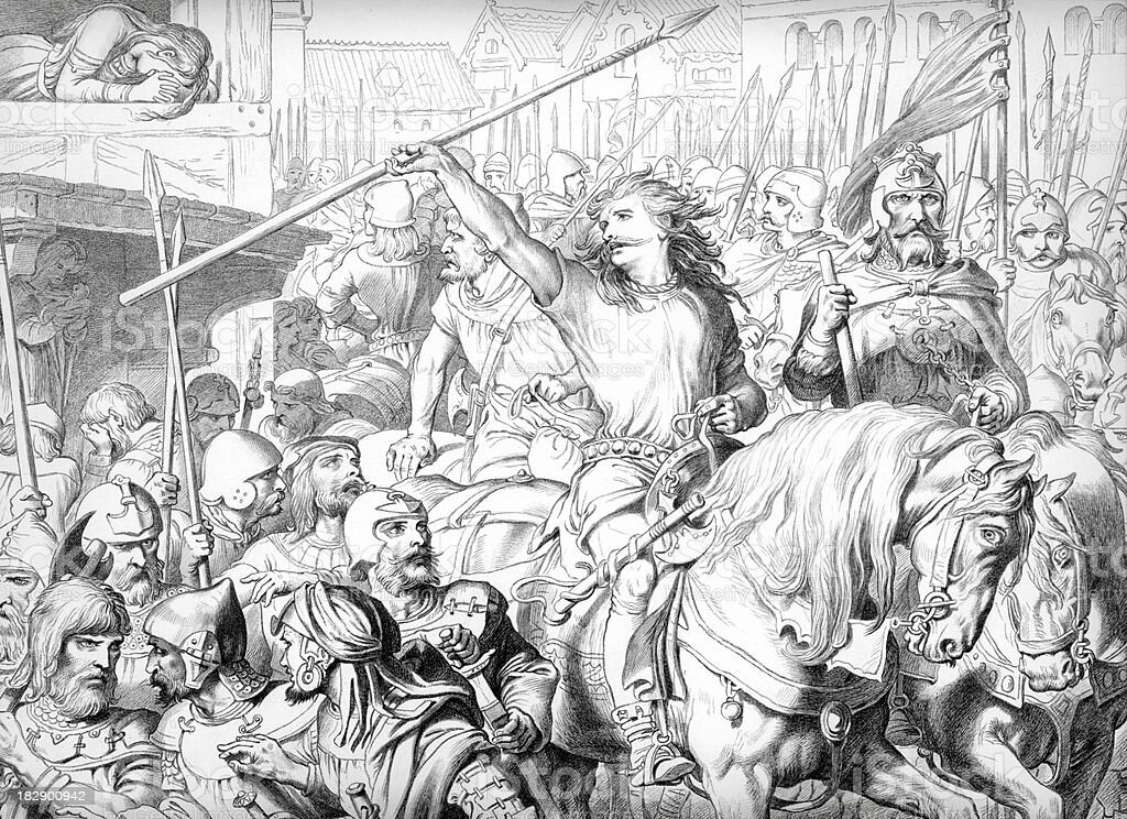 Одно из немногочисленных изображений Хереварда.