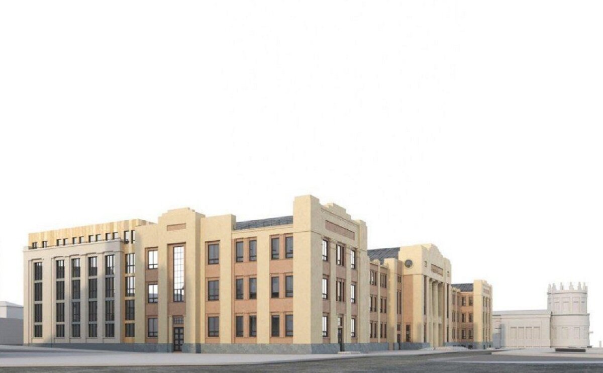    Часть здания будет занято жильём эконом-класса