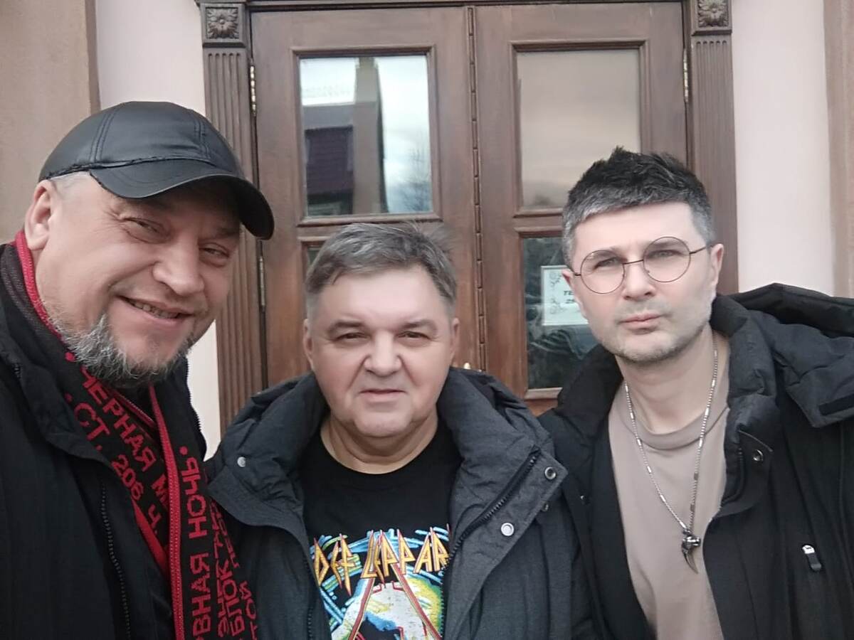 Лисняк, я и Георгий Барыкин