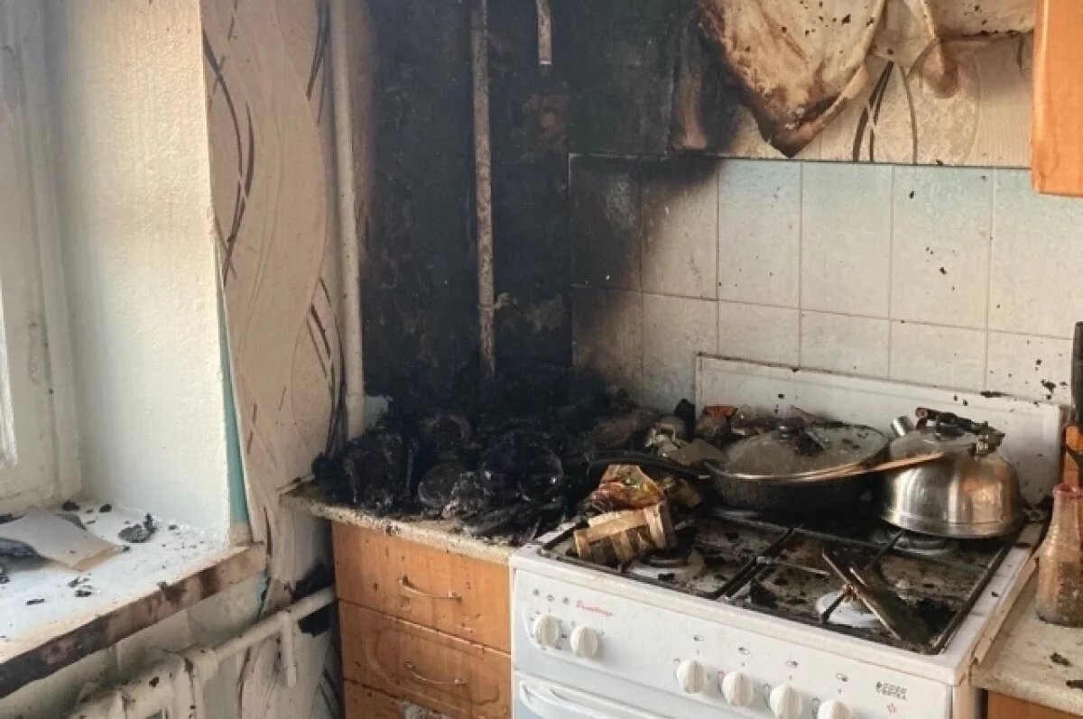    В пожарной охране рассказали, что причиной возгорания стал электрический потенциал на газопроводе