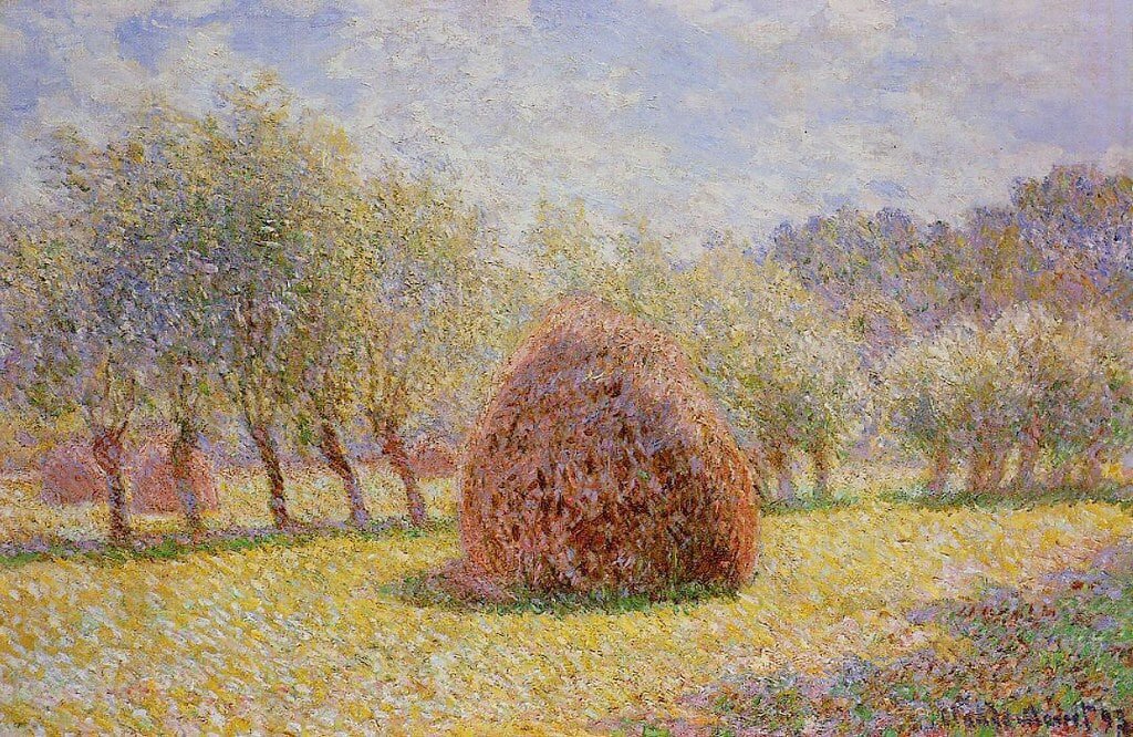 Клода Моне «Стог сена в Живерни», 1893