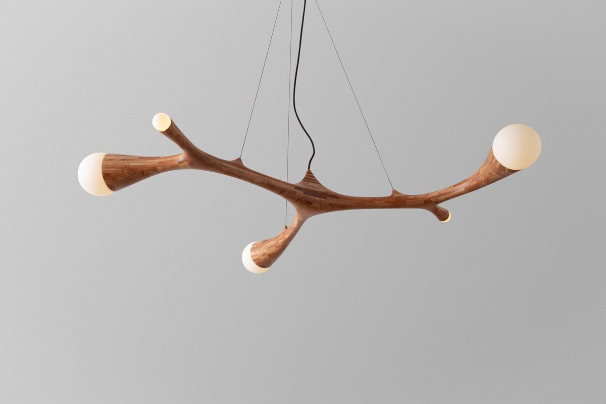 Предметы интерьера, созданные Ричардом Хейнингом, в серии STACKED («Сложенный»).