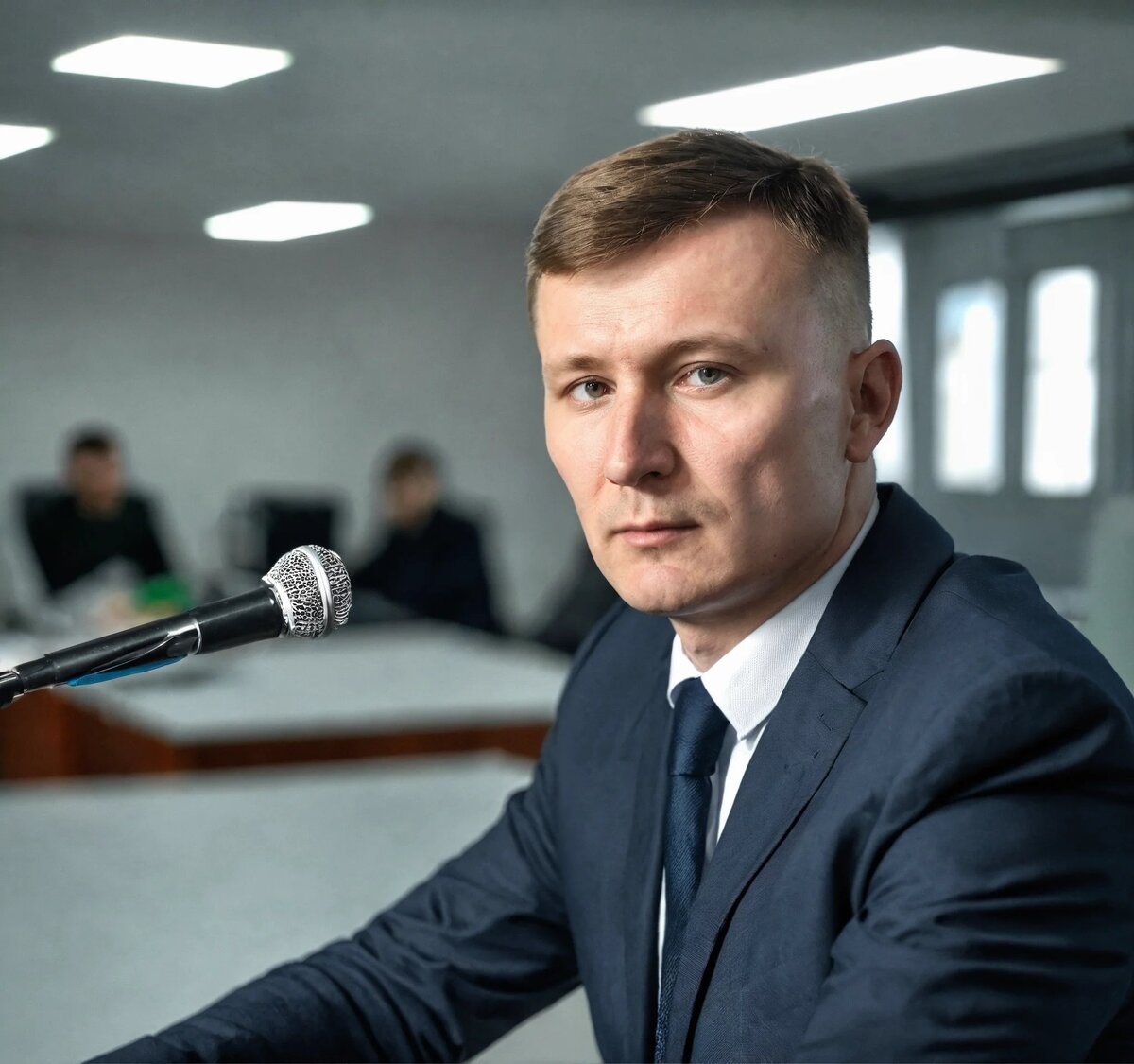 Генеральный директор завода "Химпром" Буркин Егор Васильевич