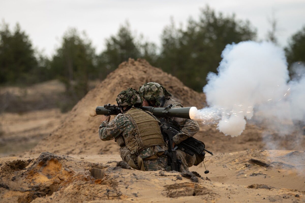 Учения НАТО на полигоне "Адажи", архивное фото © Latvijas armija / Gatis Diezins