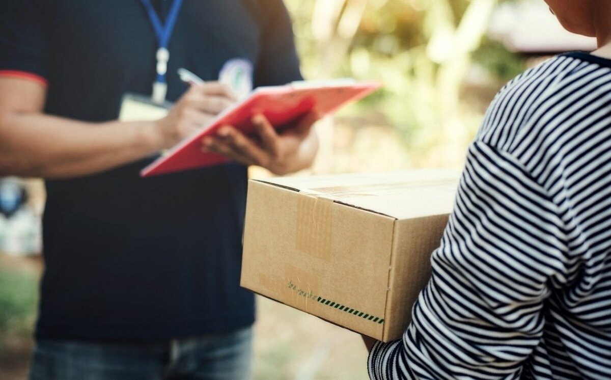 Получение заказа через Экспресс-доставку 