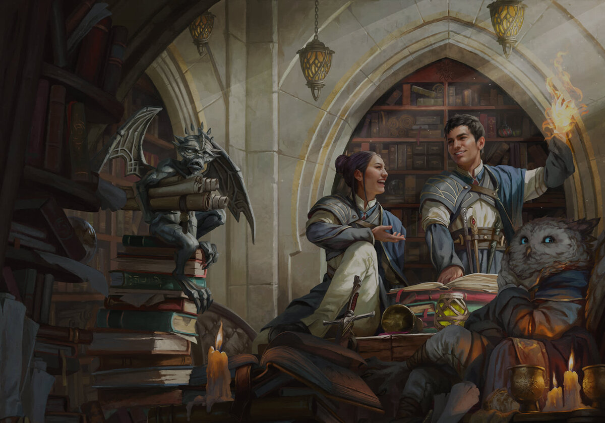 Art from Strixhaven: A Curriculum of Chaos