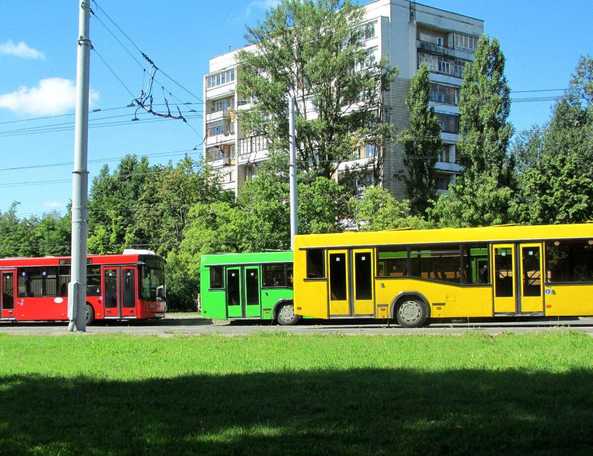 Минские автобусы 2016г.