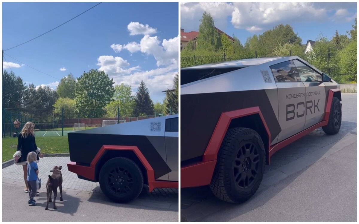 Яна Рудковская показала электропикапп Tesla Cybertruck | Somanyhorses | Дзен