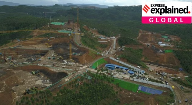 Строительная площадка новой столицы пока выглядит вот так