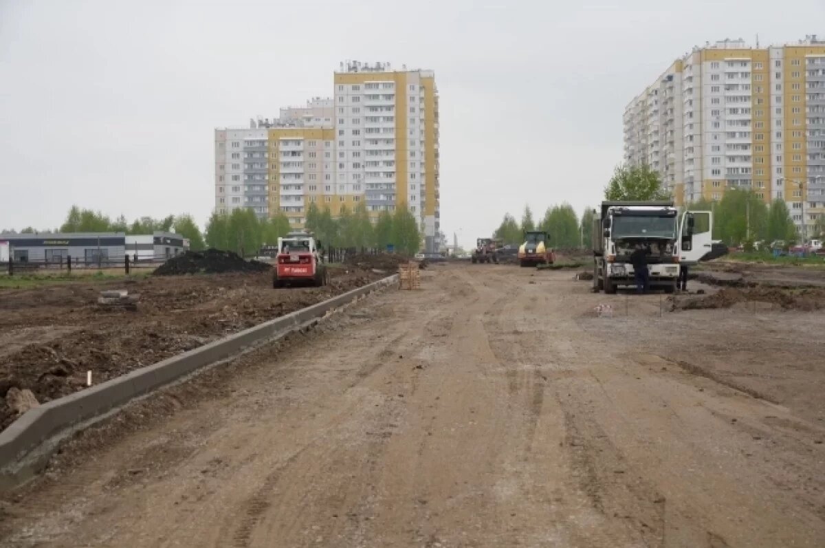    В Красноярске приступили к ремонту дорог в Солнечном