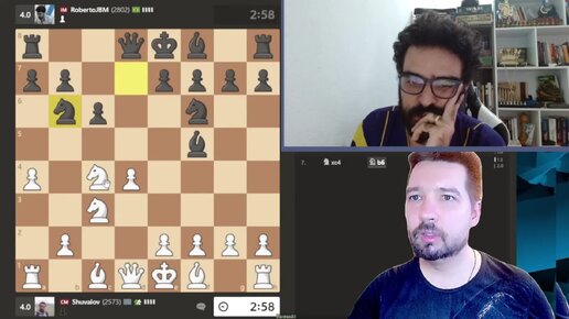 Выбиваю бразильского стримера из 2800 ♟ Евгений ШУВАЛОВ 🆚 IM Роберто МОЛИНА