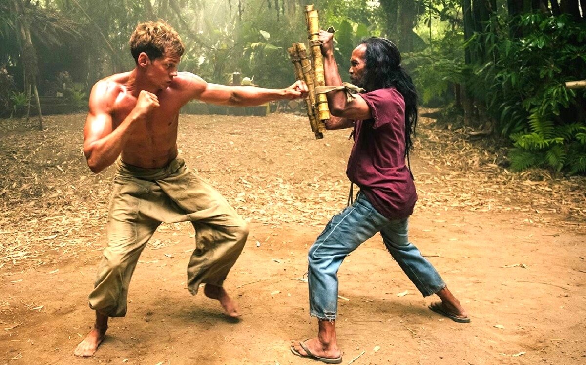 Именно так выглядит "Я в домике!" по-кикбоксёрски. 