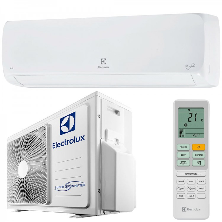 Сплит систему electrolux smartline dc