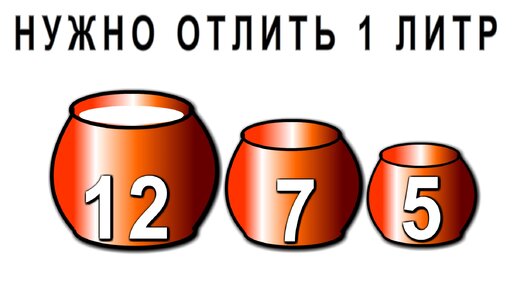 Эту задачу на логику Решит не каждый! ..так говорят.. Отлей 1 литр молока из крынки ?