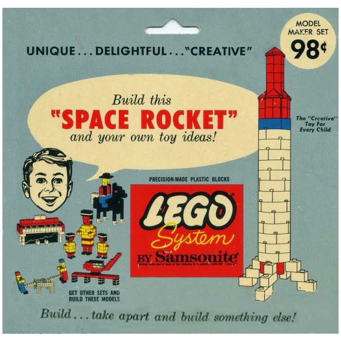 Набор LEGO® by Samsonite (арт. 801). 1964 год