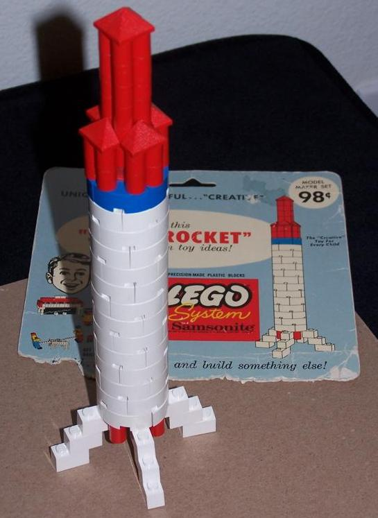 Набор LEGO® by Samsonite (арт. 801). 1964 год
