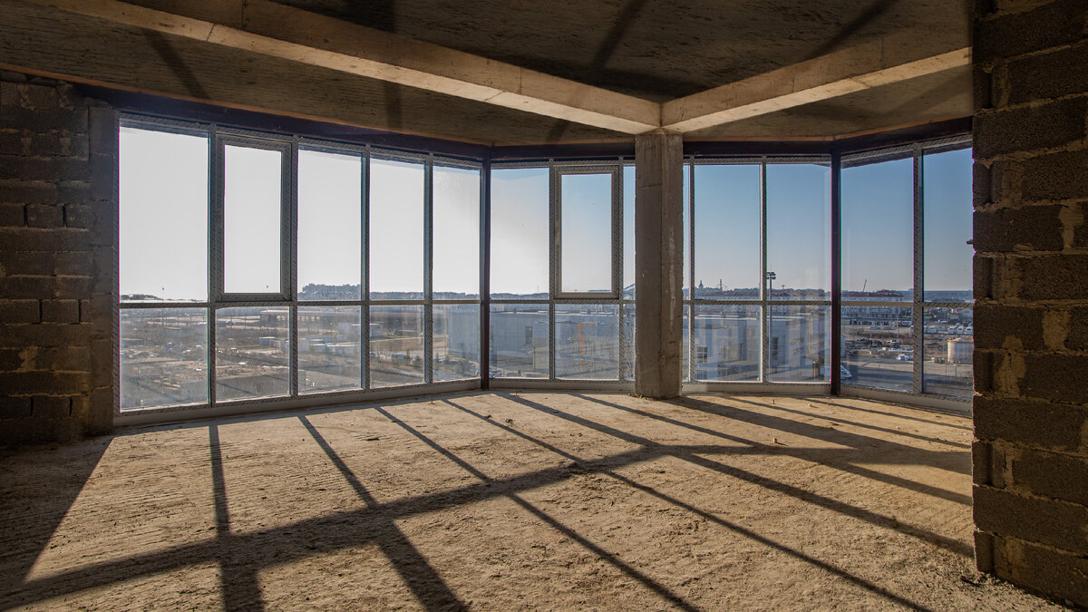 Квартира с черновой отделкой в ЖК Green Sail Park