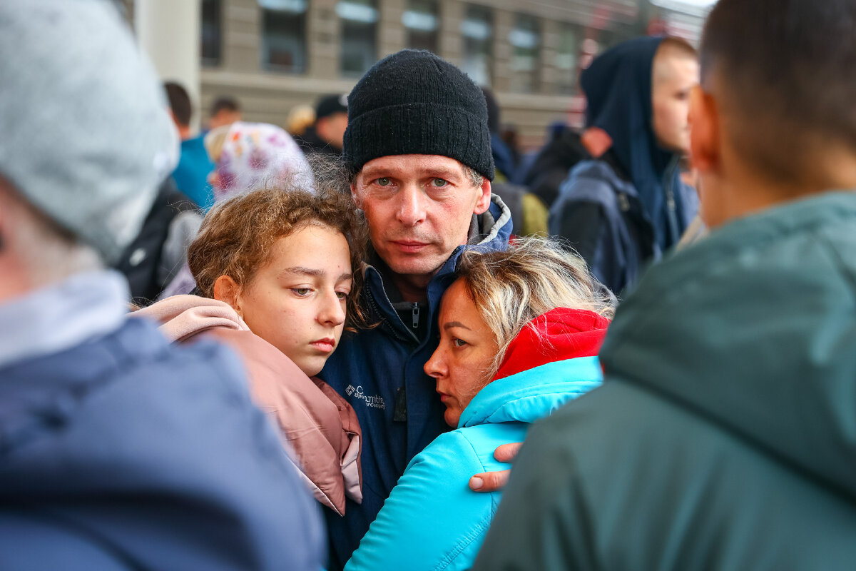 Фото с "частичной мобилизации" осенью 2022 года взято из открытых источников.