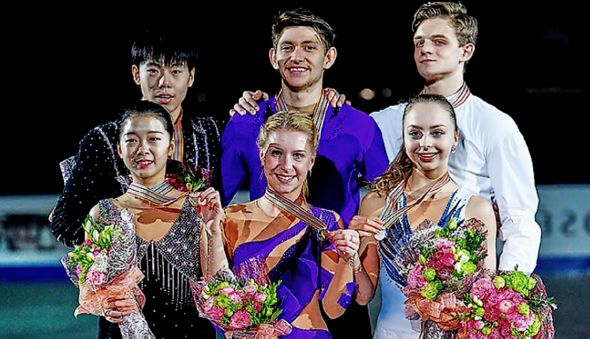 Олимпиада -2017 Китай среди юниоров чемпионы Австралии Александровская- Виндзор.