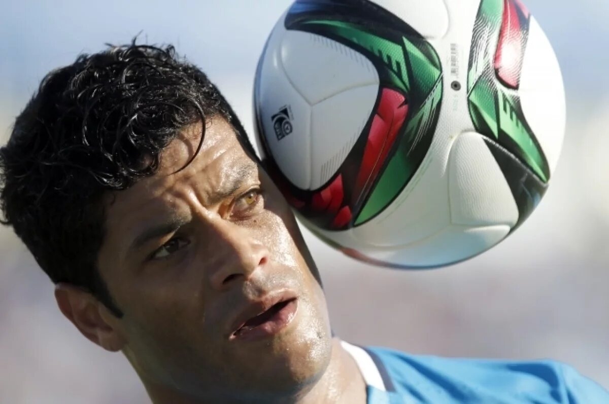    Халк на поле в составе «Зенита» в 2015 году.