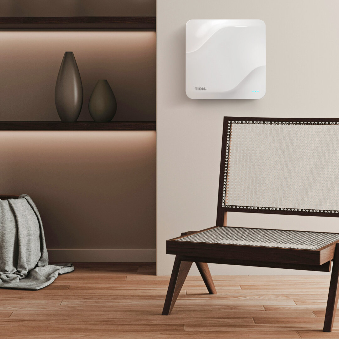TION Бризер Lite в интерьере