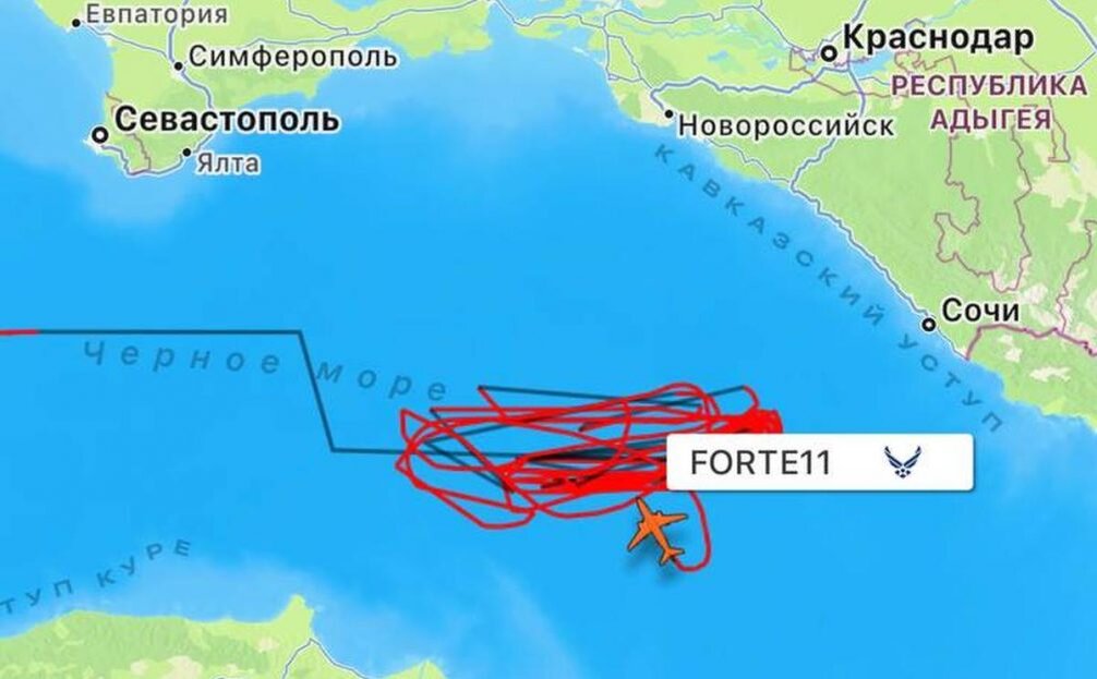   Иллюстрация: Flightradar24, скриншот.
