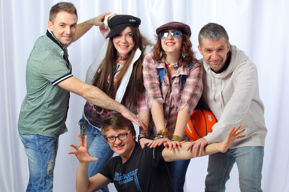 Три фото с Анной Ермиловой - студенческие времена