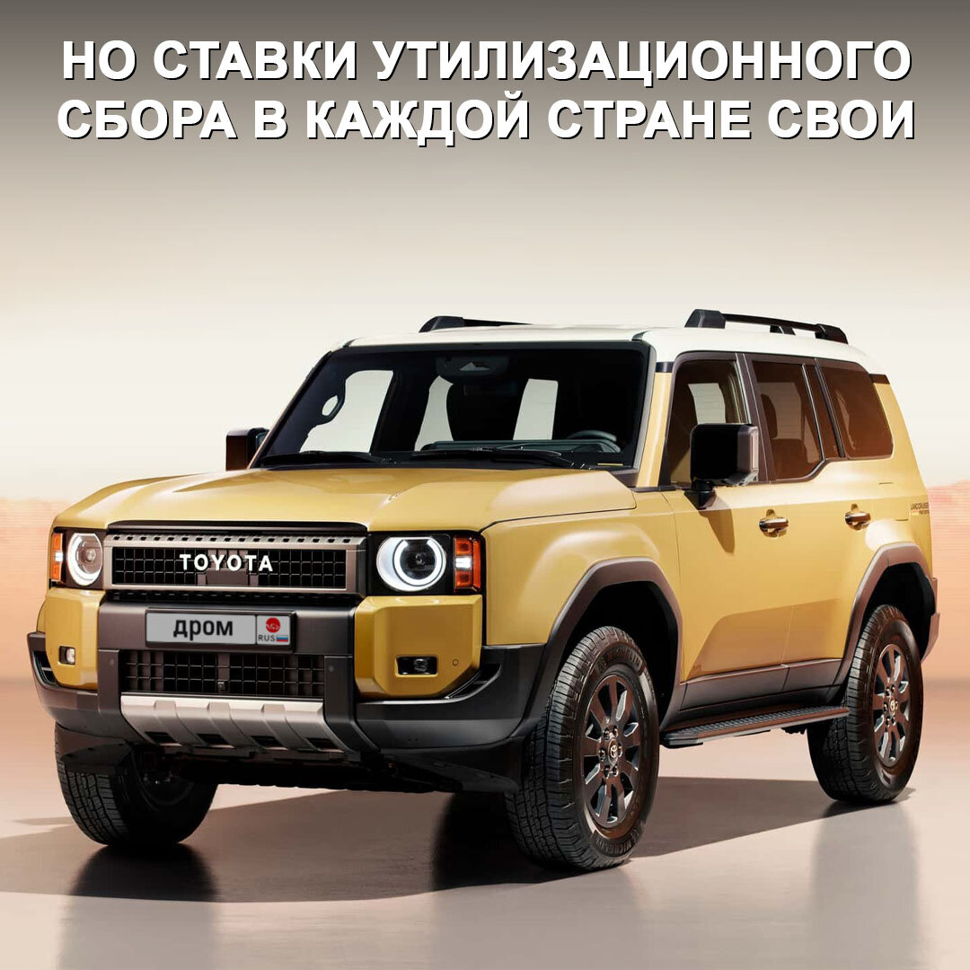 Новая Toyota Land Cruiser Prado J250 будет официально продаваться в  Казахстане. Просто добавь утиль 😅 | Дром | Дзен