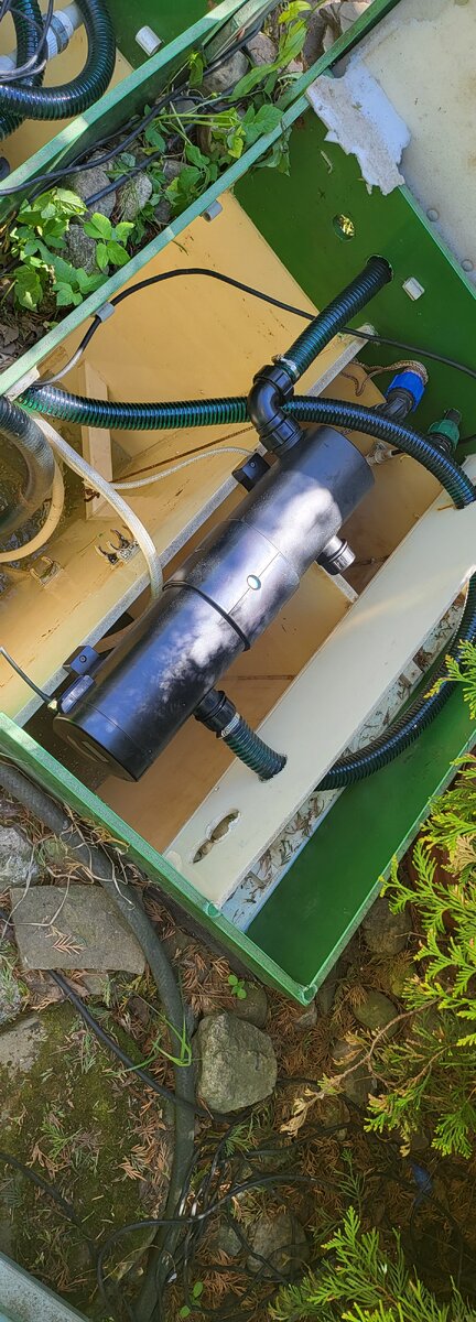 УФ лампа 110 Вт для пруда