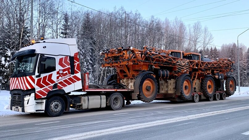 «АСТ Плюс» — перевозка крупногабаритных и тяжеловесных грузов