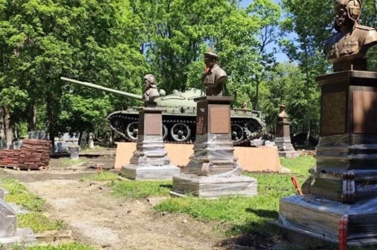    В Краснодаре к осени благоустроят два сквера