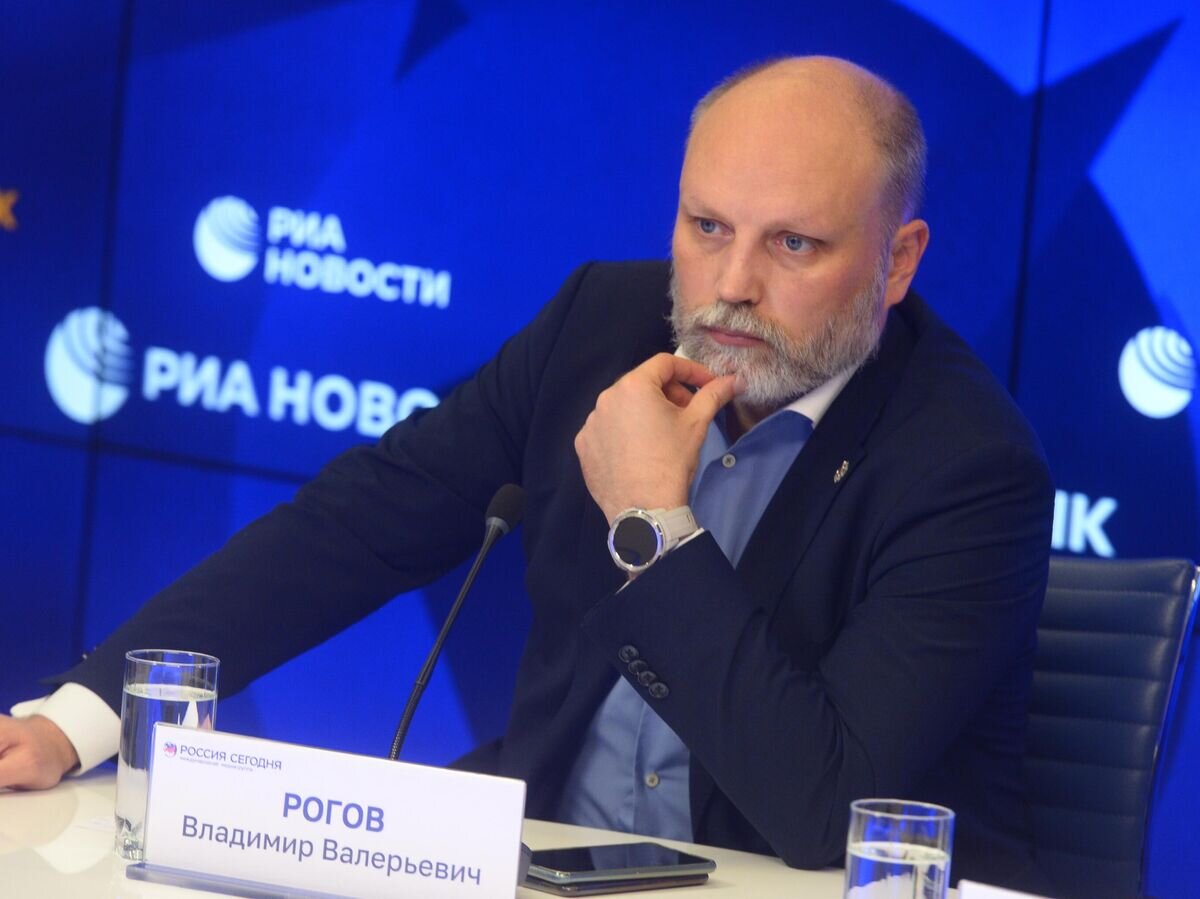    Руководитель общественного движения Запорожской области "Мы вместе с Россией" Владимир Рогов© РИА Новости / Владимир Трефилов