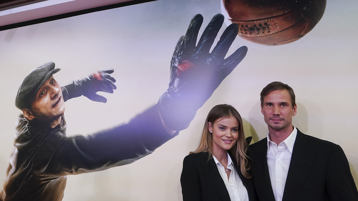 Екатерина Шунина (Григорьева) и Антон Шунин (Фото Александра Вильфа / РИА Новости)