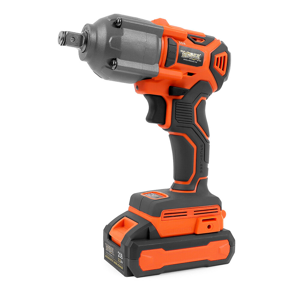 Аккумуляторный ударный гайковерт MESSER DCW9